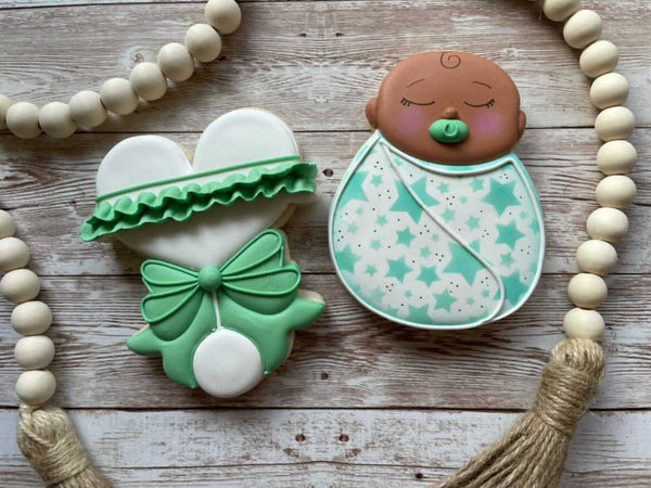 Miss Doughmestic Swaddled Baby Cookie Cutter