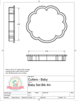 Baby Set Mini or Full Size Cookie Cutters/Fondant Cutters or STL Downloads
