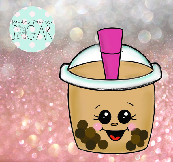 Miss Doughmestic Boba/Latte Cup Cookie Cutter/Fondant Cutter or STL Download