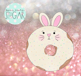 Bunny Donut Cookie Cutter/Fondant Cutter or STL Download