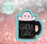 Frosted Cookiery Ghost Mug Cookie Cutter/Fondant Cutter or STL Download