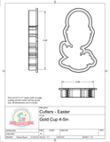 Gold Cup/ Chalice/ Goblet Cookie Cutter