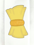 Miss Doughmestic Napkin with Ring Cookie Cutter