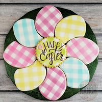 Sugar Ranch 2021 Easter Platter (Full Platter is Egg & Carrot Only- Circle can be any 3.5" Circle Cutter) Fits 12" Platter Cookie Cutters/Fondant Cutters or STL Downloads