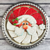 Sugar Ranch Santa Platter Accents (Bottom and Round Center Piece Can be Purchased From Semi Sweet Mike) Cookie Cutter or Fondant Cutter