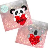 Frosted Cookiery Bear with Heart Cookie Cutter/Fondant Cutter or STL Download