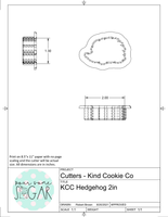 Kind Cookie CO Hedgehog Cookie Cutter