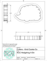 Kind Cookie CO Hedgehog Cookie Cutter