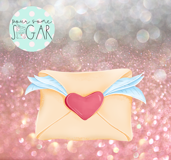 Love Letter Envelope Cookie Cutter/Fondant Cutter or STL Download