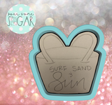 Miss Doughmestic Beach Bag Cookie Cutter