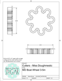 Miss Doughmestic Boat Wheel Cookie Cutter