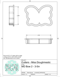 Miss Doughmestic Bow 2 Cookie Cutter