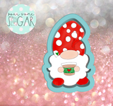 Miss Doughmestic Christmas Gnome 3 Cookie Cutter/Fondant Cutter or STL Download