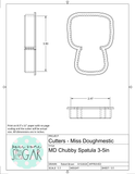 Miss Doughmestic Chubby Spatula Cookie Cutter