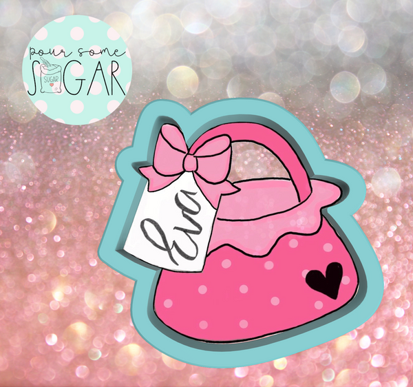 Miss Doughmestic Easter Basket Tag Cookie Cutter
