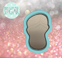 Miss Doughmestic Flip Flop Cookie Cutter