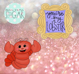 Miss Doughmestic Monica Plaque (You're My Lobster) Cookie Cutter