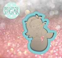 Miss Doughmestic Mermaid 1 Cookie Cutter