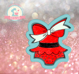 Miss Doughmestic Retro Swimsuit 2 Cookie Cutter