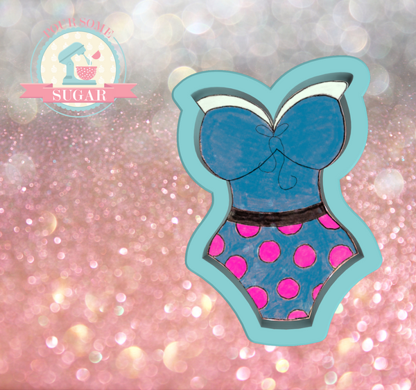 Miss Doughmestic Retro Swimsuit 3 Cookie Cutter