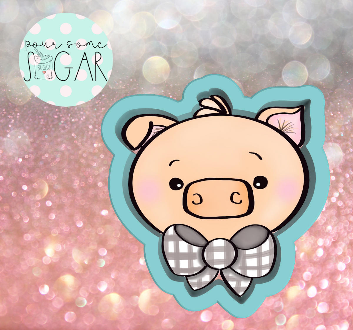 Sugar Ranch Pig Head 1 Cookie Cutter/Fondant Cutter or STL Download ...