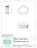 Sugar Ranch Bubble Pumpkin Cookie Cutter