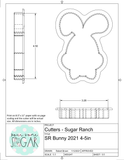 Sugar Ranch Bunny 2021 Cookie Cutter/Fondant Cutter or STL Download