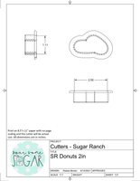 Sugar Ranch Donuts Cookie Cutter