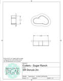 Sugar Ranch Donuts Cookie Cutter