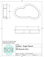 Sugar Ranch Donuts Cookie Cutter