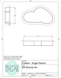 Sugar Ranch Donuts Cookie Cutter