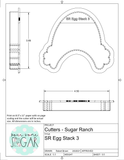 Sugar Ranch Egg Stack (FITS BRP 12x5 BOX) Cookie Cutters/Fondant Cutters or STL Downloads