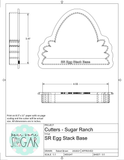 Sugar Ranch Egg Stack (FITS BRP 12x5 BOX) Cookie Cutters/Fondant Cutters or STL Downloads