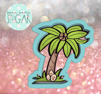 Sugar Ranch Palm Tree Cookie Cutter/Fondant Cutter or STL Download