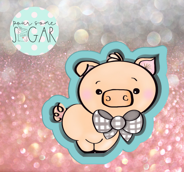 Sugar Ranch Pig 1 Cookie Cutter/Fondant Cutter or STL Download