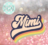 Sugar Ranch Retro Mimi Plaque Cookie Cutter