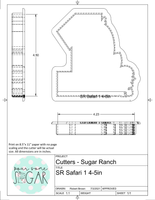 Sugar Ranch Safari 1 Cookie Cutter