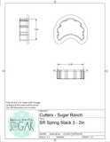 MINI Sugar Ranch Spring Stack Set Cookie Cutters/Fondant Cutters or STL Downloads