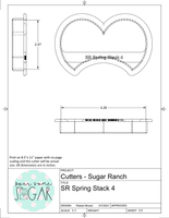 Sugar Ranch Spring Stack (FITS BRP 12x5 BOX) Cookie Cutters/Fondant Cutters or STL Downloads