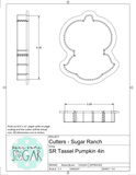 Sugar Ranch Tassel Pumpkin Cookie Cutter