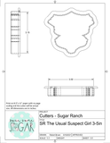 Sugar Ranch The Usual Suspect Girl Cookie Cutter