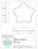 Star/Flower Cookie Cutter or Fondant Cutter