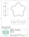 Star/Flower Cookie Cutter or Fondant Cutter