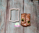 Cowboy Boots Cookie Cutter or Fondant Cutter