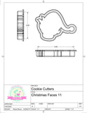 Elf 2 Cookie Cutter/Fondant Cutter or STL Download