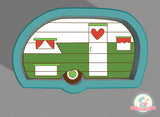 Retro Travel Trailer Cookie Cutter