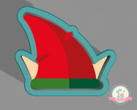 Elf Hat 3 Cookie Cutter or Fondant Cutter