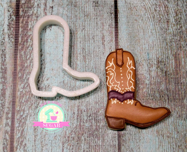 Cowboy Boot Cookie Cutter/Fondant Cutter or STL Download