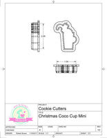 Hot Chocolate Cup Cookie Cutter