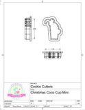 Hot Chocolate Cup Cookie Cutter